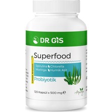 Dr.giss- Spirulina Chlorella Moringa Hümik Asit - Hepsi Bir Arada Probiyotik Içerikli