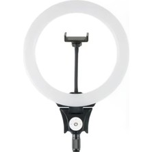 Jmary FM-12R Kumandalı 30CM Işıklı Telefon Tutucu Ring Light Canlı Yayın Işığı
