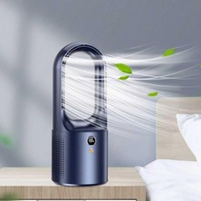 Tastech Mini Klima LED Ekran Masaüstü Soğutucu Soğutma Fanı Ev ve Ofis Için Taşınabilir Sess