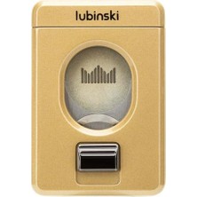 Lubinski Premium Slim Puro Makası Cutter GOLD(60RING)