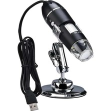 Alfalink 1600X Zoom 2mp USB Dijital Mikroskop 8 Ledli Kamera Saç, Cilt Analizi, Eğitim, Endüstriy