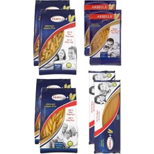 Glutensiz 8'li Makarna Seti, Kalem, Burgu, Spagetti, Arpa Şehriye, 400G