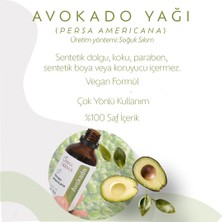 %100 Saf Avokado Yağı 50 ml Soğuk Sıkım