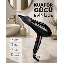 AyrStore 2200W Güçlü Motorlu Ergonomik Fön Makinesi