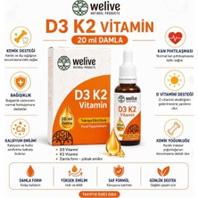 D3 K2 Vitamin Damla - Günlük Vitamin Desteği - Damla Formu - 1 Adet