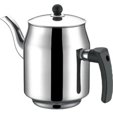 430 Paslanmaz Çelik Kahveci Demlik 1800ML 2 No