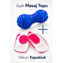 Topuk Dikenine Ağrılarına Özel Set - Silikon Topukluk Tabanlık Topuk Dikeni Tabanlık ve Ayak D