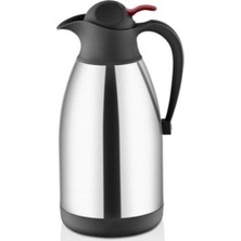 2 Litre Paslanmaz Çelik Sürahi Termos, Gri, CKR2006
