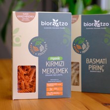 Organik Glutensiz Kırmızı Mercimek Sedani Makarna 200 G