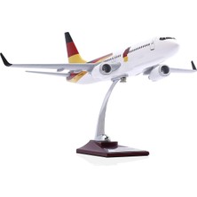 Upp Boeing 737-800 Almanya Tasarımlı Uçak Maketi, 1/100 Ölçek Model Uçak, Havacılık Meraklı