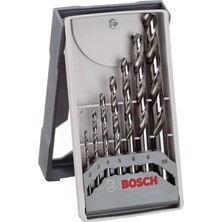 Professional 7 Parça Mini X-Line Metal Matkap Ucu Seti (Metal, Hss-G, Taşlanmış, Matkap Aksesuar