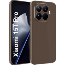 Eseno Select Xiaomi Mi 15T Pro First Silikon - Kahverengi