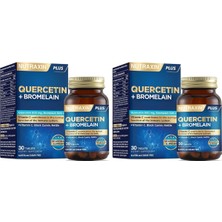 Quercetin + Bromelain 30 Tablet – C Vitamini, Çörek Otu ve Isırgan Otu Içerikli Bağışıkl�