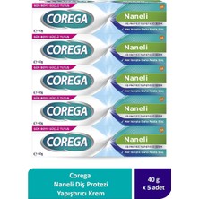 Corega Süper Protez Yapıştırıcı Krem 40 gr X5 Adet