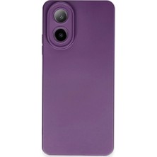 Eseno Select Oppo A38 Kılıf Nano Içi Kadife Silikon - Mor