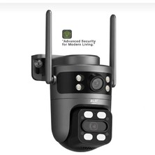 Blic BLM-101 2.4g Wi-Fi Ptz Akıllı Ip Kamera 6mp | IP66 Su Geçirmez, 360° Panoramik Görüş, I