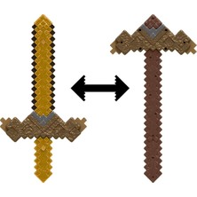 Mattel Minecraft 2'si 1 Arada Kılıç ve Kazma JKC15