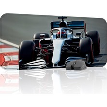 F1 Gaming Mouse Pad Kauçuk Kaymaz Taban Mousepad (V2, 70X30 Xl)