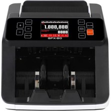 Samuto Gfx-80 Tl ve Euro Karışık Para Sayma Makinesi, Otomatik Mod, LCD Ekranlı