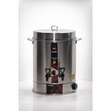 Armağan 250 Bardak Çay Otomatı Elektrikli Semaver Çay Makinesi Çift Musluk 2500W