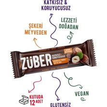 Züber Fındık ve Kakaolu Meyve Bar 40G x 12 Adet
