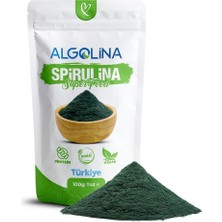 Spirulina Tozu 100 gr - Bitkisel Protein