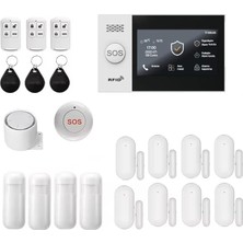 Ev ve Iş Yeri Akıllı Güvenlik Alarm Sistemleri(Sim Kart/google Asistan/amazon Alexa/tuya Smart)