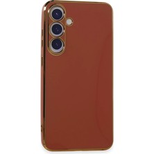 Eseno Select Samsung Galaxy S24 Plus Kılıf Volet Silikon - Kırmızı
