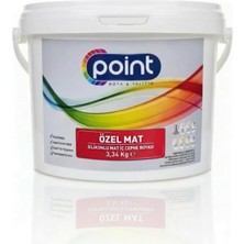 Özel Mat - Silikonlu Mat Iç Cephe Boyası (BW000 Beyaz, 3,34 Kg)