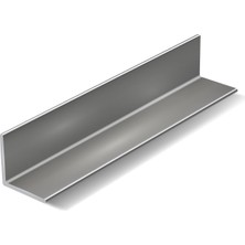 Alüminyum L Köşebent Paslanmaz L Profil 15 x 15 mm 1mm Et Kal. 100 cm - 1 Metre Boy