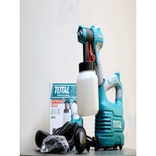 TOTAL Hvlp Sprey Boya Tabancası TT5006 Çok Renkli 550W Kolay Uygulama ile Profesyonel Kalite