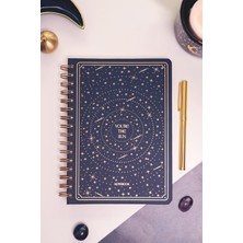 Bullet Journal Edition A5 15X21 cm Spiralli Noktalı Tarihsiz Not Defteri Yıldızlar