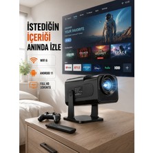 AyrStore HCS350PRO 1080P Full Hd Taşınabilir Android Projektör Yeni Nesil