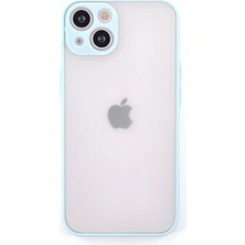 Eseno Select Apple iPhone 14 Kılıf Montreal Silikon Kapak - Turkuaz