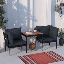 Limni Home & Living Limni Mini Multilounge Bahçe Balkon Mobilyası