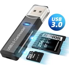 USB To Sd/micro Sd Kart Okuyucu Çevirici Adaptör 2 Adet Card Reader