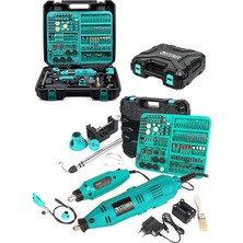 Steiner Alman 460 Watt 352 Parça 60.000 Rpm 6 Kademe Devir Ayarlı Hobi Gravür Seti Mini Taşlama