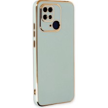 Eseno Select Xiaomi Redmi 10C Kılıf Volet Silikon - Açık Yeşil