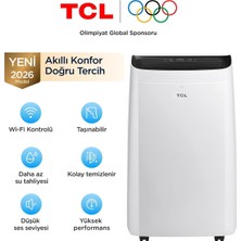 12000 Btu Mobil Klima, A+ Enerji Sınıfı, Isıtma Pompalı, R290 Gazlı, Nem Alma Fonksiyonlu