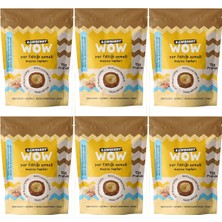 Protein Topu - Yer Fıstığı Ezmeli 90GR x 6 Paket Ilave Şekersiz, Vegan, Glütensiz, Yüksek Pr