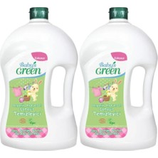 2'li Set Baby's Green Organik Aloeveralı Bebek Çamaşır Temizleyici Kokusuz 1500 ml x 2 Adet (80