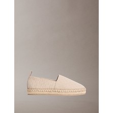 Calvin Klein Calvın Kleın Kadın / Kız Marka Logolu Günlük Kullanıma Uygun Vizon Espadril HW0HW02933 A04