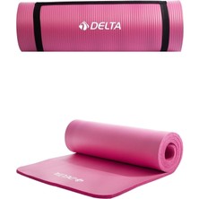 Delta Konfor Zemin 15 mm Taşıma Askılı Pilates Minderi Yoga Matı, Lila, 15 mm