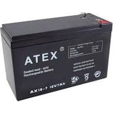 sbodurhome Kalın Kuru Akü 12V-7AH Amper BX40