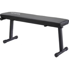 Düz Ağırlık Sehpası - Bench Sehpası - Flat Bench Press Siyah Tek Ebat