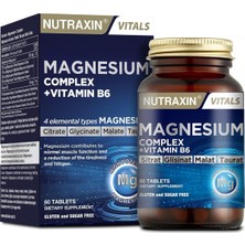 Nutraxin Magnesium Complex Gıda Takviyesi, 60 Tablet