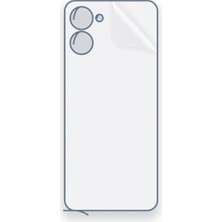 Schitec Realme V20 Uyumlu Arka Yüzey Hidrojel Koruyucu Film