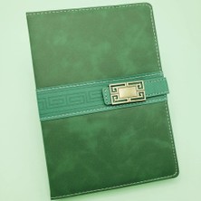 Uravas Store 21 cm Defter Tarihsiz Ajanda Yeşil Renk