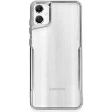 Uravas Store Samsung Galaxy A05 Kılıf Boyi Silikon Kapak - Gümüş