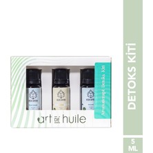 Art De Huile Aromaterapi Detoks Kiti - Nane, Limon ve Paçuli 5 ml